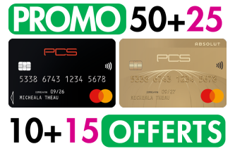PROMO PCS ASBOLUT & BLACK 50+25