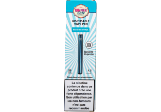 B.10 Vape Pen DINNER LADY Blue Menthol 20mg