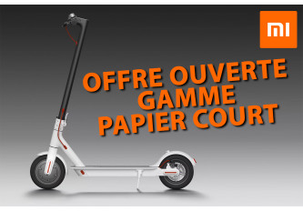 OFFRE OUVERTE CAHIERS COURTS + TROTTINETTE XIAOMI 365