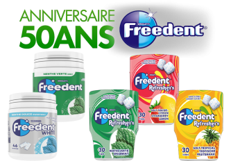 Offre BOTTLES FREEDENT 5 boites au choix