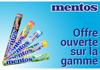 Offre ouverte gamme MENTOS