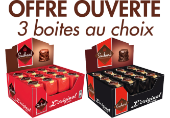 Offre personnalisée SUCHARD 3 boites
