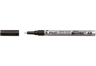 B.12 PILOT SUPER COLOR pointe fine ARGENT