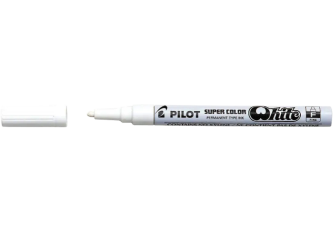 B12 PILOT SUPER COLOR pointe fine BLANC