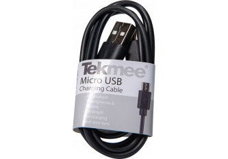 Câble micro-usb TEKMEE noir