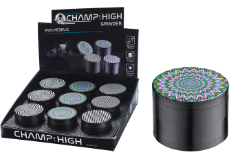 Boite tabac PSYCHEDELIC 50mm 4 parties