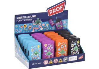 B.20 briquets JETFLAME FUNNY LEAVES