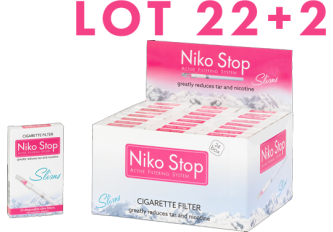 PROMO filtres slim NIKOSTOP 22+2