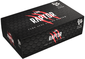 C.100 boites de 100 tubes Raptor papier