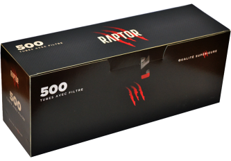 Boite 500 tubes RAPTOR