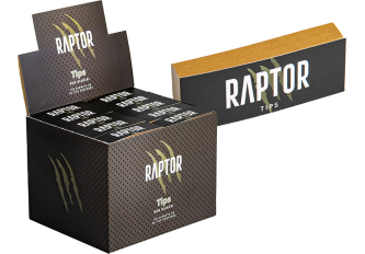 B.100 carnets 50 filtres carton non blanchi RAPTOR