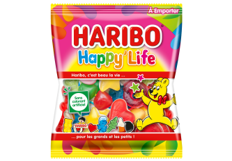 C.30 sachets HARIBO Happy Life 120gr