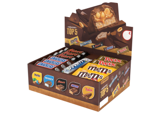 Chocobox MARS 53 barres TOP5