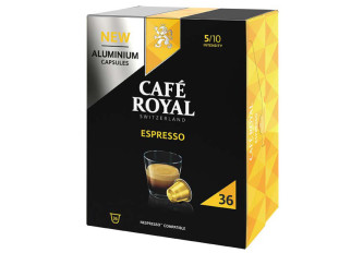 P.5x36 étuis de capsules CAFE ROYAL Expresso