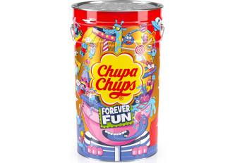 Pot métal 1000 sucettes CHUPA CHUPS assorties