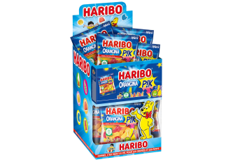 B.30 sachets HARIBO Orangina Pik