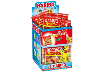 B.30 sachets HARIBO Happy Cola