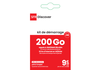 Kit SIM SFR 200Go