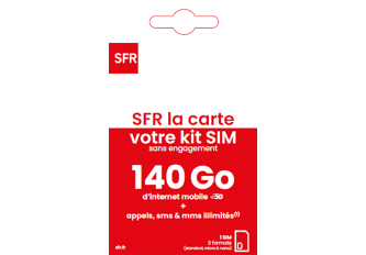 Kit SIM SFR 140Go
