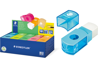 B.10 taille-crayon + gomme
