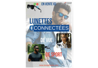 Affiche A4 lunettes connectées