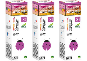 3xFL TROPICAL 2 FRAISE DES BOIS 03MG