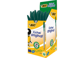 B.50 STYLO BIC CRISTAL VERT