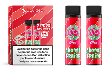 Lot 5 B.2 pods WPUFF Grosse fraise 17mg