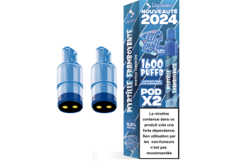 Lot 10 B.2 pods WPUFF 2.0 MYRTILLE FRAMBOYANTE  17mg