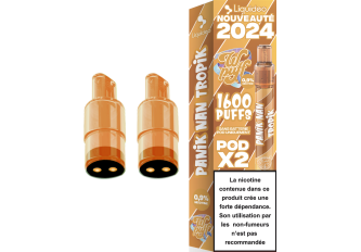 Lot 10 B.2 pods WPUFF 2.0 PANIK NAN TROPIK  17mg