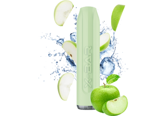B.10 puffs XBAR V2 GREEN APPLE 10mg