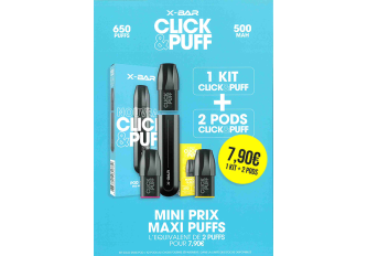 Affiche A3 CLICK & PUFF XBAR