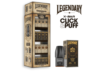 Starter pack LEGENDARY Click & Puff 8 boites